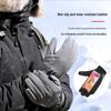 Ankelai Unisex Winter Touchscreen Waterproof Warm Cycling Gloves