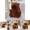 Charming Capybara Plush Keychain Soft Toy In Various Designs Ideal For Collectors And Gift Givers