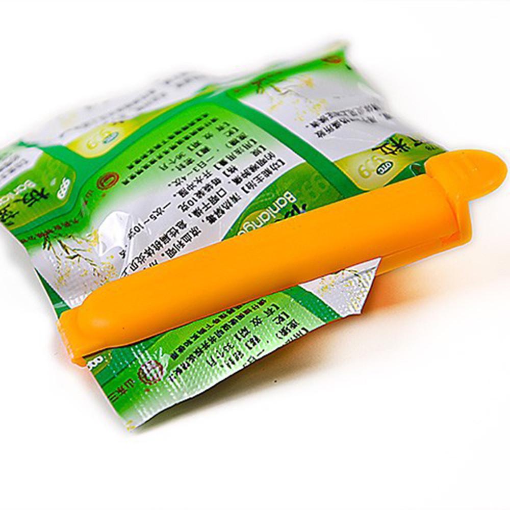 5 шт. Кухонное хранение Еда Снеки Запечатывающие пакеты Запечатывающие зажимы Зажим Пластиковые инструменты KTY