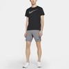 Nike Футболки Мужские Черные С Круглым Вырезом Умеренный Прямой Крой DD1622-010