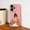 Мультяшный чехол для Realme 15 Pro, милый динозавр, жидкий силикон, защита камеры, задняя крышка, мягкие чехлы для телефона для Realme 15Pro 5G
