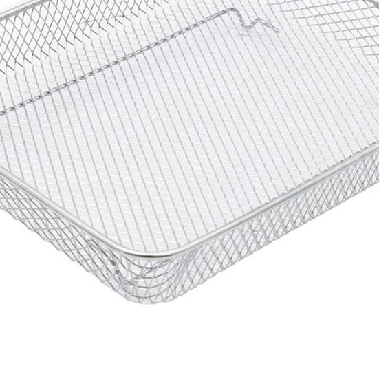 Корзина для выпечки, хромированная железная сетка для запекания, прочная фритюрница, корзина для запекания, кухонная утварь для Bravo