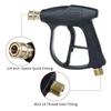 Short Handle High Pressure Cleaning Gun, Single Gun, with 5 Nozzles To Choose From, Suitable for Car Washing and Garden Cleaning