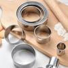 Mousse Circle Round Stainless Steel Graduated Circle Pastry Cutters