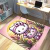 1 шт. Цветочный коврик Hello Kitty - Ковер для офиса, Уличный коврик, Подарок для декора дома z113