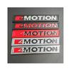 RUNTB1 3D Металлический Логотип 4 Motion Эмблема 4motion Наклейка на Задний Багажник Автомобиля Для VW Tiguan Passat B8 Polo Jetta Golf 4 5 6 7 MK4 MK5 MK6
