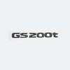 Для Lexus GS200t GS250 GS300 GS350 GS430 GS460 GS450h HYBRID задний багажник с логотипом глянцевый черный ABS эмблема модернизация с надписью