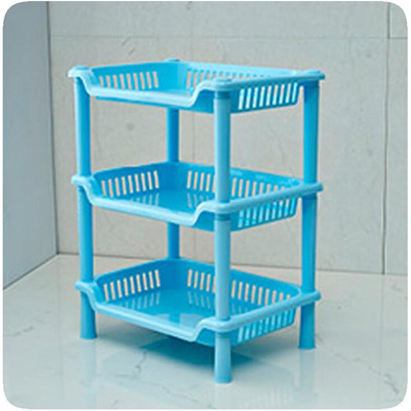 Трехслойная полка, пластиковые полки для душа, кухонная корзина для хранения, стойка для косметики, домашний органайзер, стойка для хранения банных принадлежностей