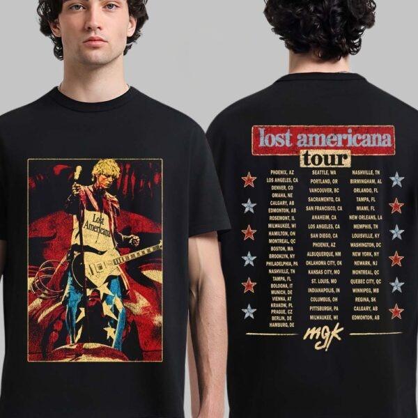 Machine Gun Kelly MGK Lost Americana Tour 2026 T-Shirt Unisex All Sizes CB0427