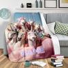 Funny Unicorn Customize Your Name Blanket Warm Comfortable Soft Blanket For Chair Office Sofa Bed Sofa Office Camping Suitable For Gifting Relatives