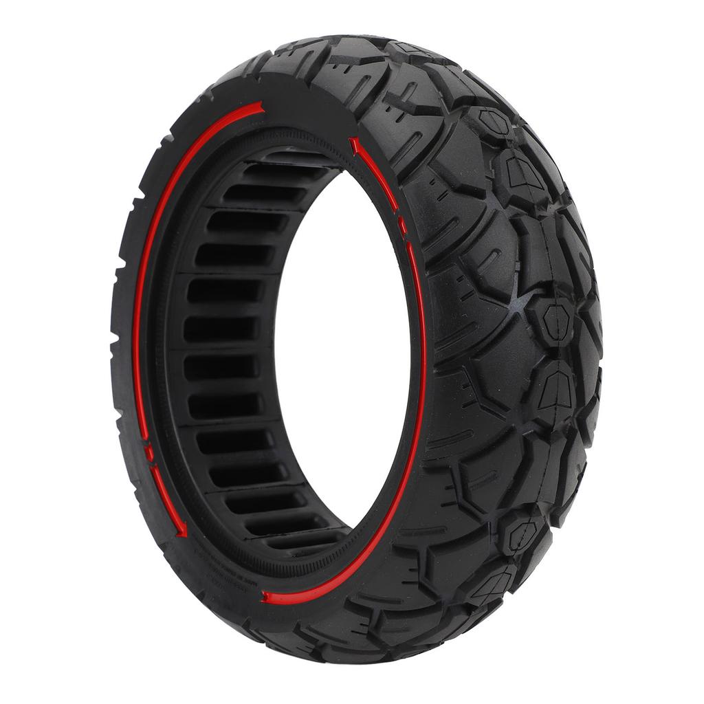 Сплошная шина для скутера 10 дюймов 10x3 255x80 8065?6.5 Красная линия универсальная для электросамоката KUGOO
