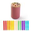 Montessori Shape and Color Sorting Toy Wooden Fine Motor Sensory Toy  Kids Girls Boys