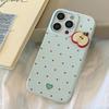 Красные Точки Яблоко 17 Чехол для Мобильного Телефона Iphone16promax Подходит для 12 Противоударный 14 Трехмерный 13 Маленький Свежий 15