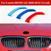 3pcs/Set M Power Car Racing Front Grille Trim Strips For X1 X2 X3 X5 E46 E90 E91 E92 E93 F30 E60 E61 F10 G30 G20 F07 F11 F18 Performance