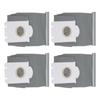 4 Pieces Vacuum Cleaner Dust Bags Replacement Non Woven Fabric Dust Collection Bag for Philips