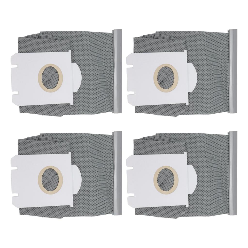 4 Pieces Vacuum Cleaner Dust Bags Replacement Non Woven Fabric Dust Collection Bag for Philips