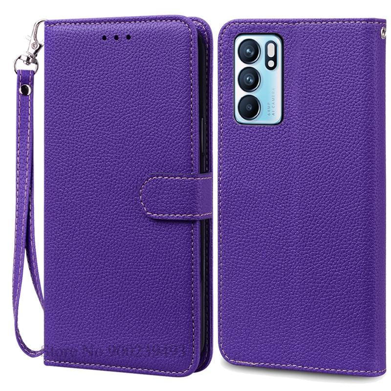 Для OPPO Reno 6 чехол-кошелек кожаный флип-чехол для OPPO Reno 6 5G чехол OPPO Reno 6 Pro 5G чехол для телефона Reno6 Pro Plus Coque Fundas