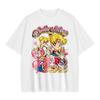 MADARTIST Anime Sailor Moon T-Shirt Dimensional Sailor Moon Retro Cute Men Ladies Short Sleeve