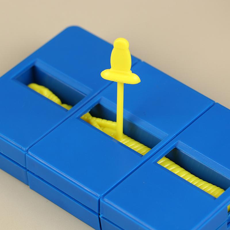 Коробка для фокусов Мумия Разрезанная на три секции Восстановление Волшебный трюк Реквизит Игрушки