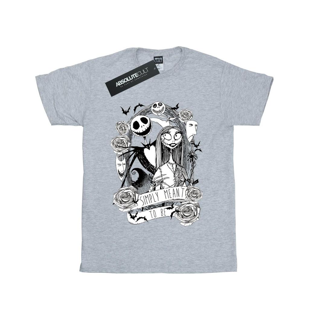 Disney Boys Nightmare Before Christmas Simply Meant To Be T-Shirt