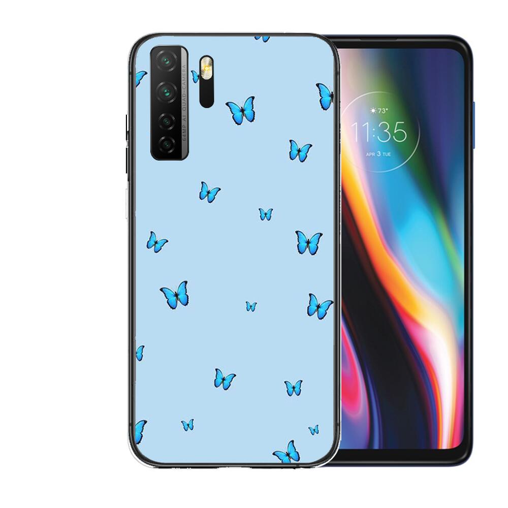 Beautiful Butterfly Pattern Black Soft Cover The Pooh For Huawei Nova 8 7 6 SE 5T 7i 5i 5Z 5 4 4E 3 3i 3E 2i Pro Phone Case Case