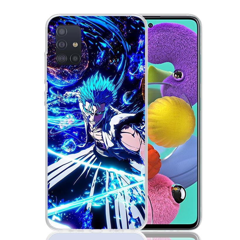 Чехол для телефона Bleach Грэммиджо 6 для Samsung Galaxy A52 A32 A22 A12 A02S A50S A30S A51 A31 AA71 Note 20 Ultra 10 S10 Plus Galaxy A52