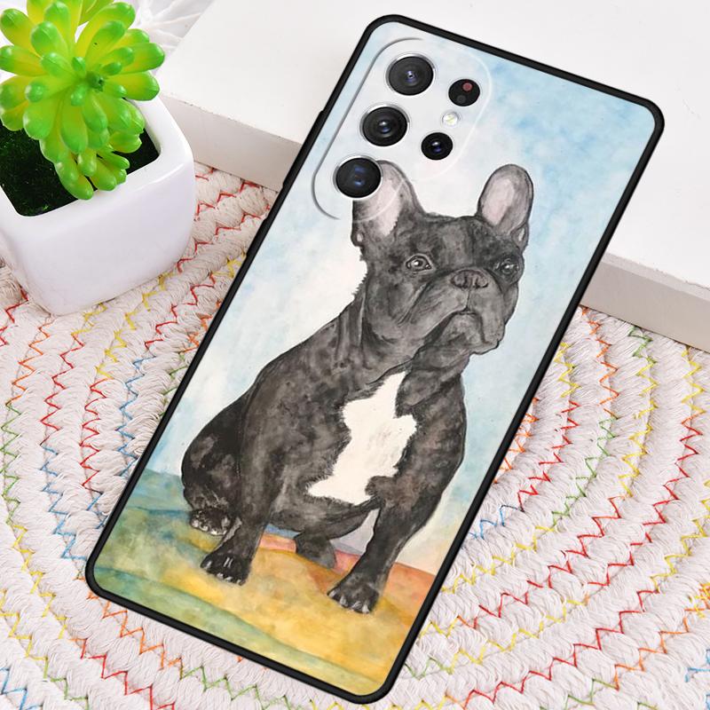 Чехол для телефона с французским бульдогом для Samsung Galaxy note 10 pro S26 Ultra S23 S24 FE S25 S21 S22 PLUS противоударный