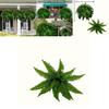 Boston Fern Faux Plant With Ultraviolet Resistant Material For Living Room And Commercial Use