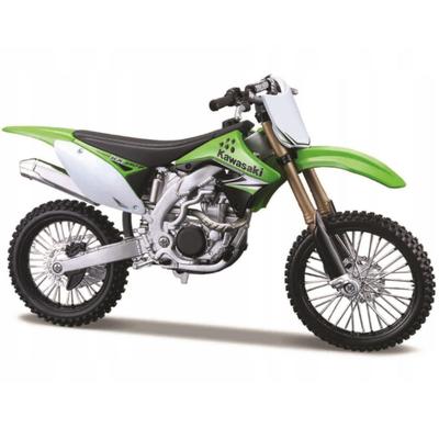 Maisto 1/12 Kawasaki KX 450F Мотокросс Зеленый / Литая Миниатюрная Модель Автомобиля Мотоцикл 8141