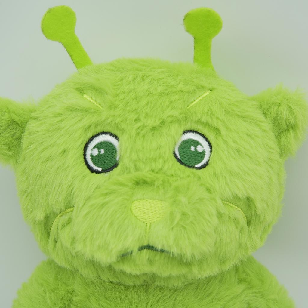 TreasuringU New Green Alien Cat Plush Toy Interesting Meme Cat Plush Doll Fun Dancing Cat Stuffed Toy Plushie Birthday Gift