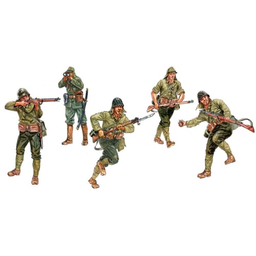Platz Italeri 1/72 Japanese Army Infantry Plastic Model Kit IT6170