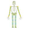 Флуоресцентный Трансформируемый Скелет Хэллоуин Игрушка Оптом Уникальная и Новая Игрушка для Розыгрышей