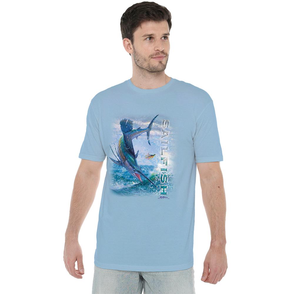 Wild Wings Unisex Adult Wildlife Leaping Sailfish T-Shirt