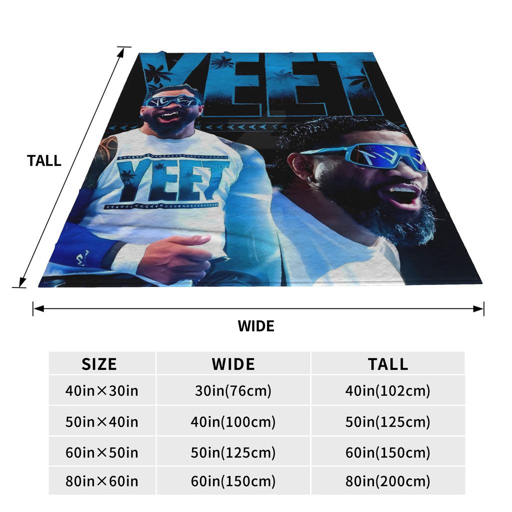 JEY YEET USO Борьба Теплое одеяло Детское плюшевое покрывало Смешное для дивана кресла Фланелевая простыня Покрывало для дивана-кровати