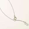 METROCITY JEWELRY M Basic Sterling Silver White Necklace A231SN9106WPA