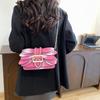 2025 Luxury Handmade Pearl Rivet Butterfly Wing Crossbody Shoulder Bag New Fashion Women Designer Handbag Retro Chain Square Bag