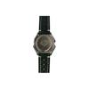 Casio Часы с кварцевым механизмом, кожаным ремешком, зеленым циферблатом, унисекс, A158WA-1(Часы1100--)