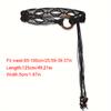 Women Vintage Exquisitely Casual Accessory Bohemian Braided Belt Woven