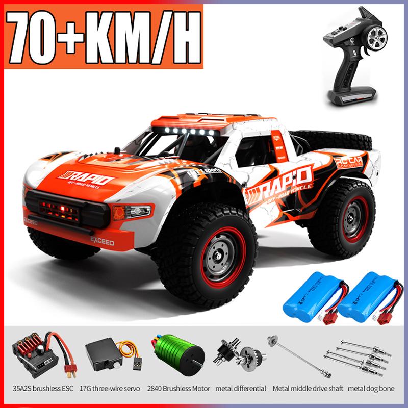 Радиоуправляемая машина Внедорожник 4x4 50 км/ч или 75 км/ч Высокоскоростной Бесколлекторный Мотор Монстр-Трак 1/16 Для Гонки по Пустыне/Снегу Дрифт Машины Игрушки Для Мальчиков