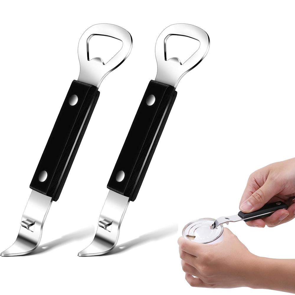 New 2pcs 2 In 1 Can Punch Opener for Camping and Traveling Drink Beer and Drinks