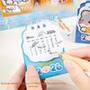 Portable 2026 Desk Calendar Mini Daily Planner Cute Calendar Ornaments  Desktop Ornaments