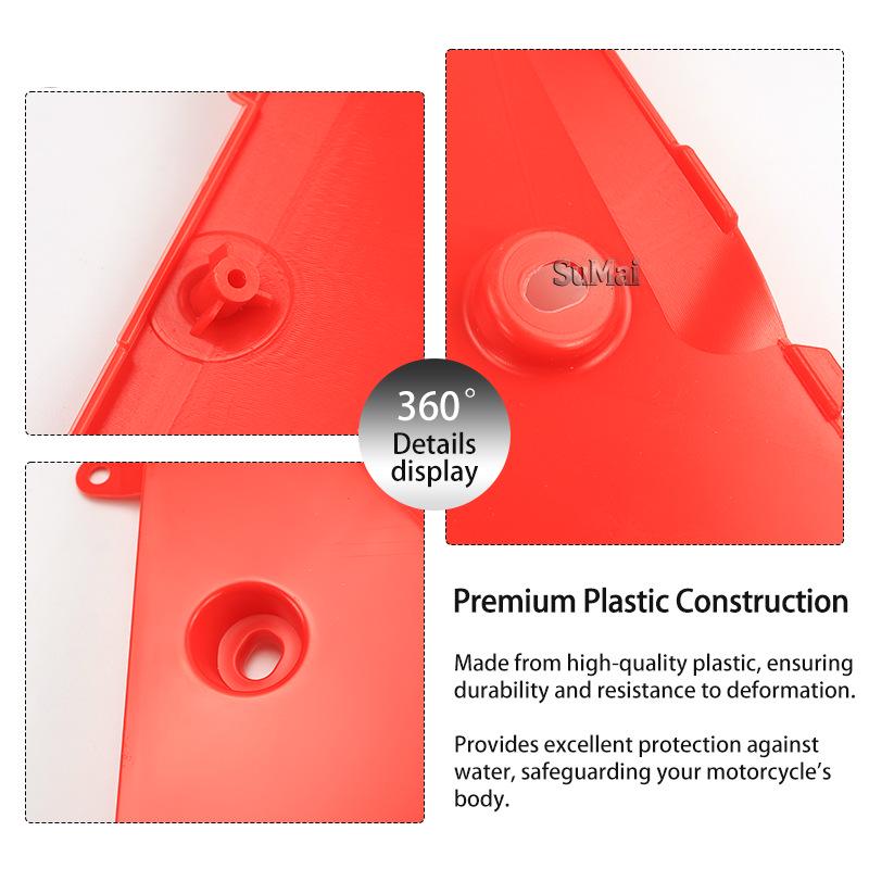2022 Off-road Motorcycle CRF450R & CRF250RX Rear Side Panels Mudguard