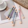 1Pc Double-ended Gradient Shading Pen Dotting Brush Sponge Head Rhinestone Handle Nail Art Brush Nail Art Painting Tool