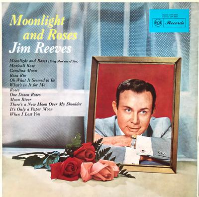 LP Пластинка ДЖИМ РИВЗ - Лунный свет и розы LPM2854 RCA 1964 Австралия Поп Б/У