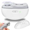 GESPERT Electric Nail with LED Easy Low Noise for Babies and and People with Visual White Clippers, High-Precision, Two-Speed, Type-C Rechargeable,