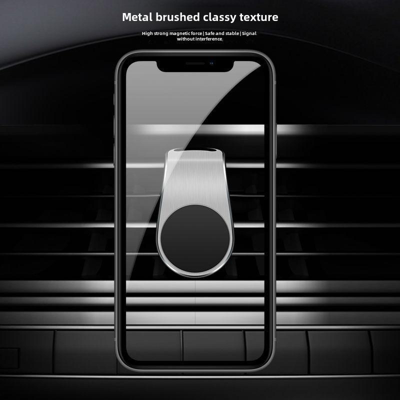 Автомобильный держатель для телефона с возможностью пересечения границы: Магнитное крепление для воздуховода с L-образным зажимом