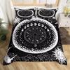 The Zodiac Bedding Set Twelve Constellations Duvet Cover Set Boys Girls Astrology Comforter Covers Set 2/3 Pcs Bohemian Style