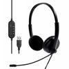 Usb Wired Headphone With Noise Cancelling 270° Rotatable Microphone Universal Usb Call Center Headset For Office Laptop Computer