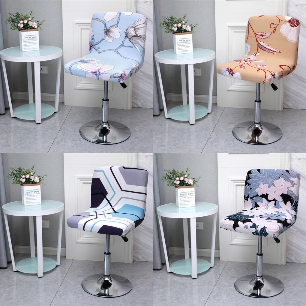 Chair Cover Elastic Business Bar Cafe Restaurant Living Room Bedroom Kitchen Stool Seat Stretchable Decoration Slipcover