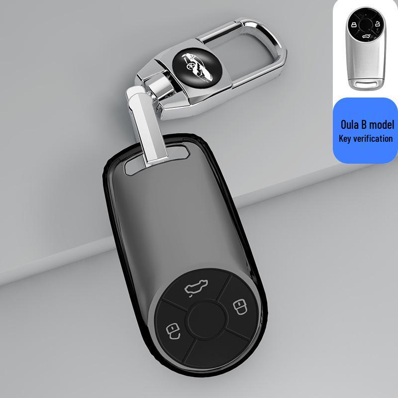 Прозрачный чехол для ключа для ORA Good Cat, Ballet Cat, Black Cat, White Cat, Wild Cat и автомобилей Great Wall